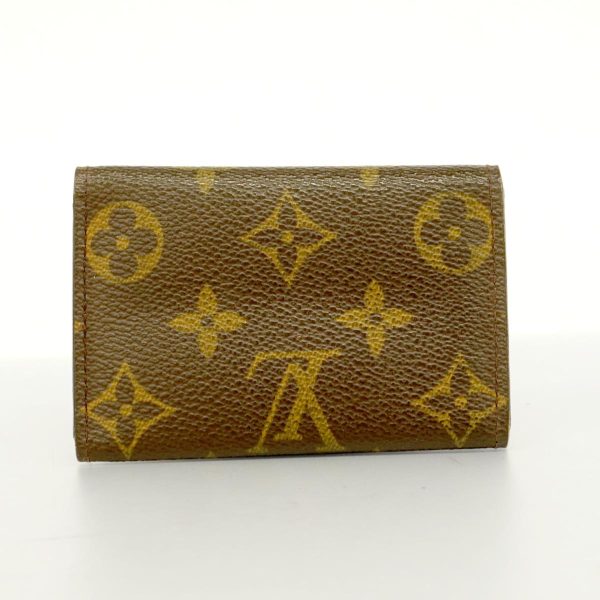 1240001037097 11 Louis Vuitton Key Case Monogram Multicre 6 Brown