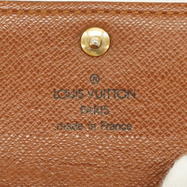 1240001037097 4 Louis Vuitton Key Case Monogram Multicre 6 Brown