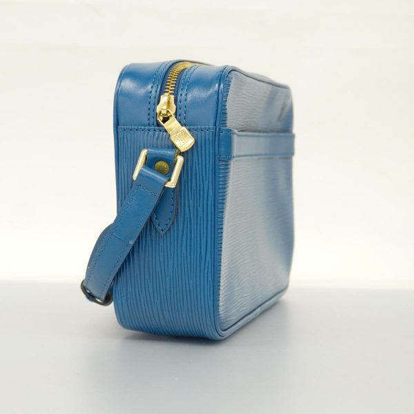 1240001037098 2 Louis Vuitton Shoulder Bag Epi Trocadero 24 Blue