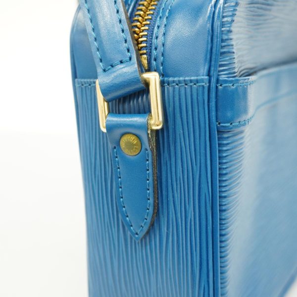 1240001037098 8 Louis Vuitton Shoulder Bag Epi Trocadero 24 Blue