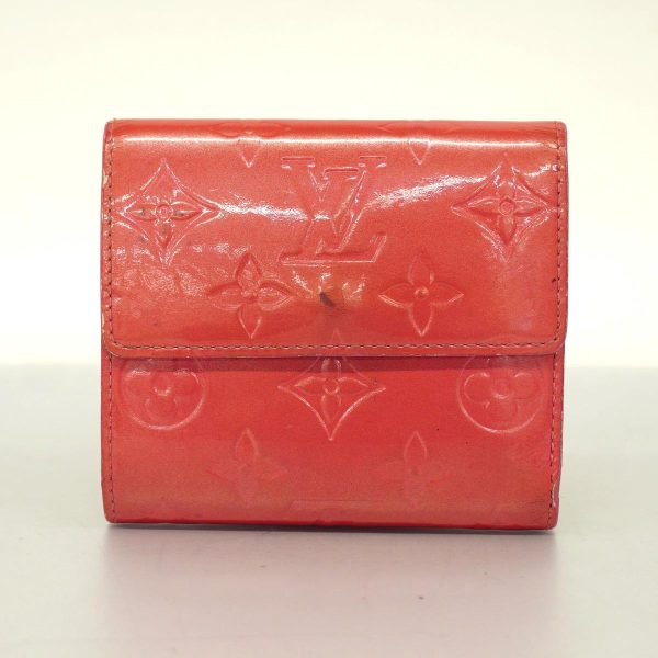 1240001037100 14 Louis Vuitton Wallet Vernis Carte Framboise