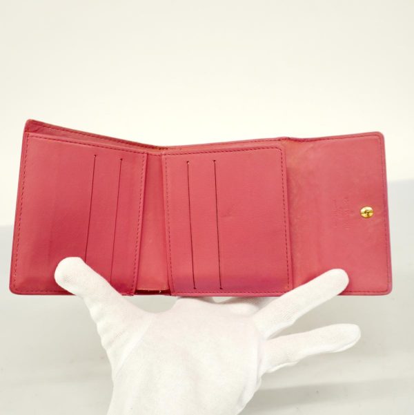 1240001037100 4 Louis Vuitton Wallet Vernis Carte Framboise