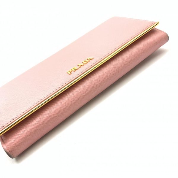 1240001037105 4 Prada Saffiano Long Wallet Pink