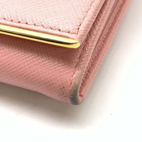 1240001037105 5 Prada Saffiano Long Wallet Pink