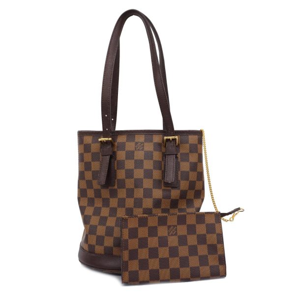 1240001037106 1 Louis Vuitton Tote Bag Damier Male Ebene