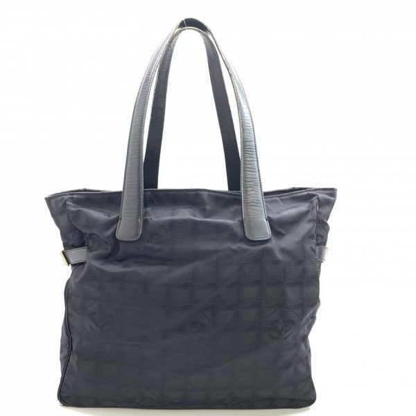 1240001037126 1 Chanel New Travel Line GM Tote Bag Black Nylon