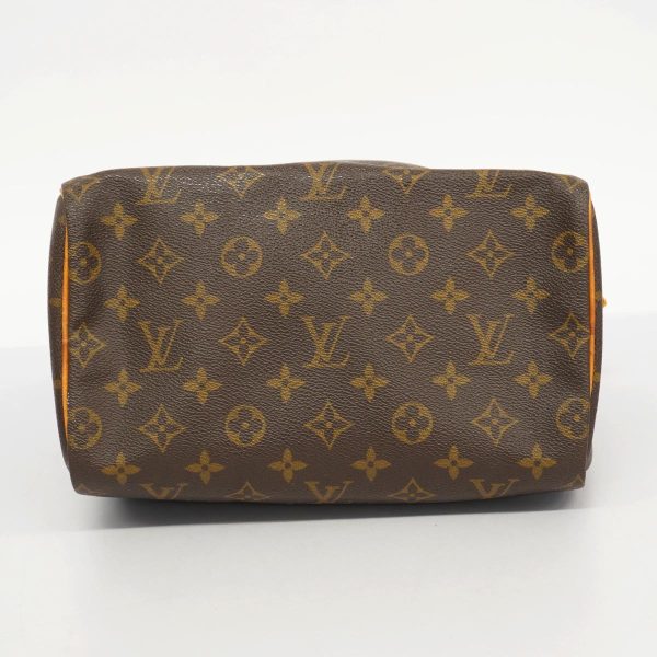 1240001037162 3 Louis Vuitton Handbag Monogram Speedy 25 Brown