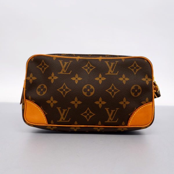 1240001037165 8 Louis Vuitton Clutch Bag Marly Dragonne PM Brown