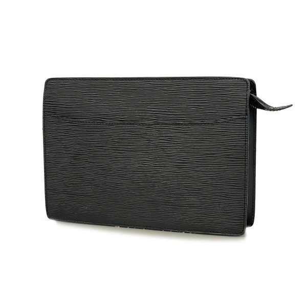 1240001037173 1 Louis Vuitton Clutch Bag Epi Pochette Homme Noir