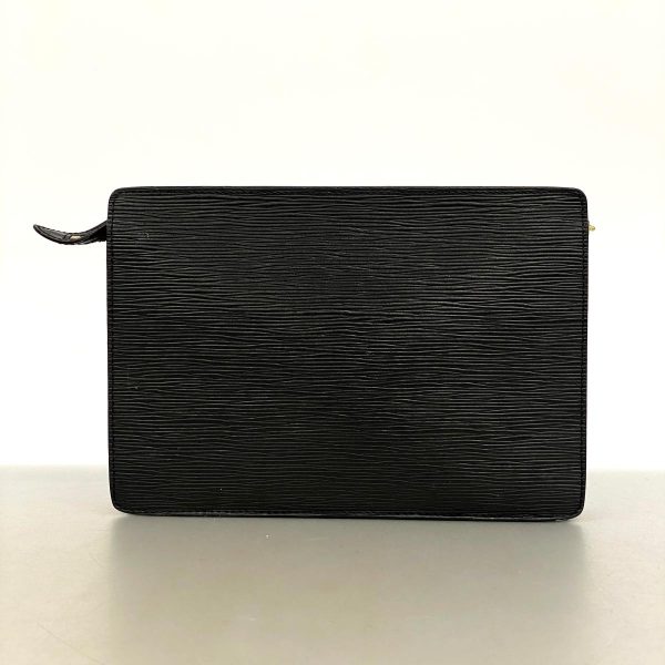 1240001037173 14 Louis Vuitton Clutch Bag Epi Pochette Homme Noir