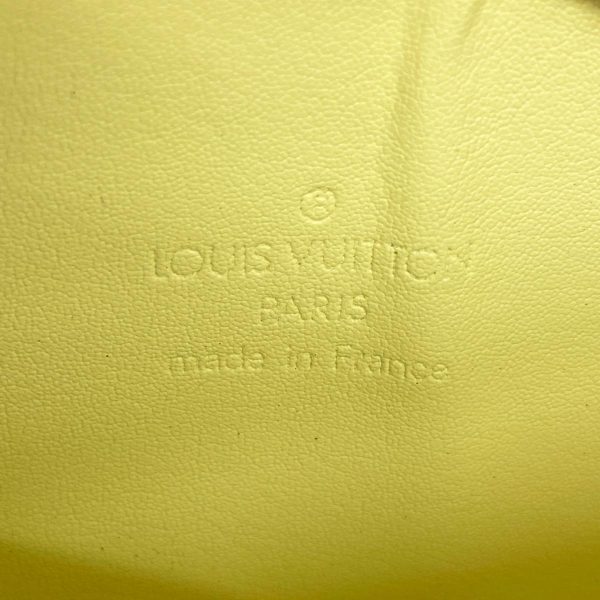 1240001037175 5 Louis Vuitton Shoulder Bag Vernis Mott Lime Yellow