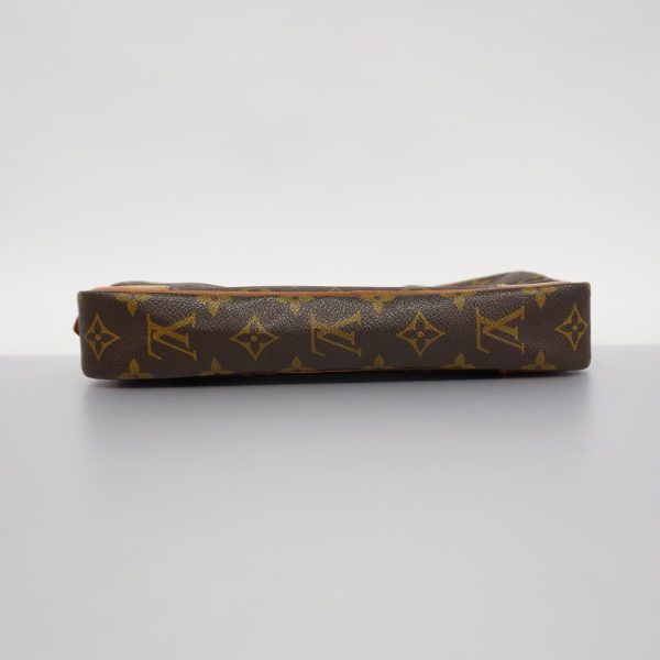 1240001037178 3 Louis Vuitton Clutch Bag Marly Dragonne GM Brown