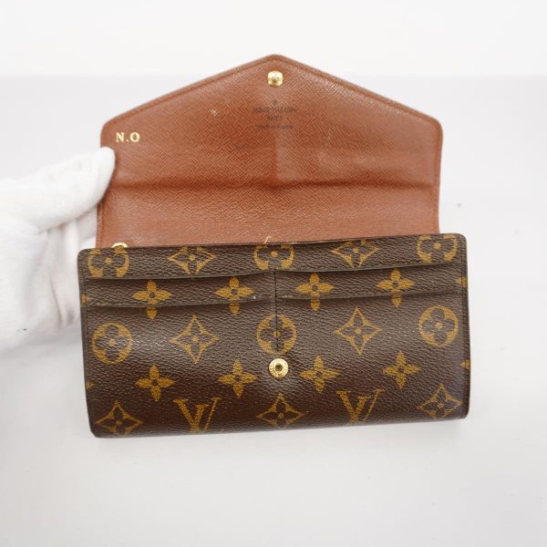 1240001037180 14 Louis Vuitton Long Wallet Portefeuille Sara Brown