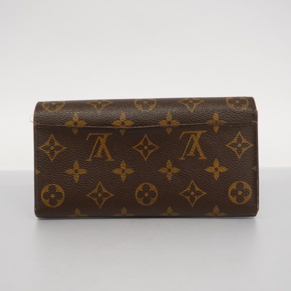 1240001037180 15 Louis Vuitton Long Wallet Portefeuille Sara Brown