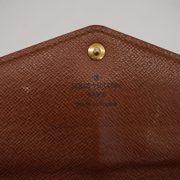 1240001037180 4 Louis Vuitton Long Wallet Portefeuille Sara Brown