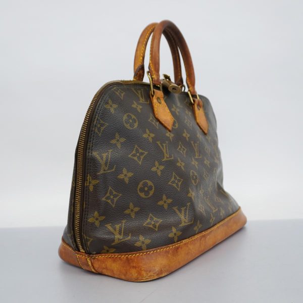 1240001037192 2 Louis Vuitton Handbag Monogram Alma Brown