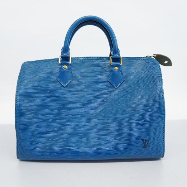 1240001037201 16 Louis Vuitton Handbag Epi Speedy 30 Toledo Blue