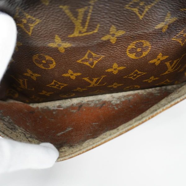 1240001037204 6 Louis Vuitton Clutch Bag Compiegne 28 Brown