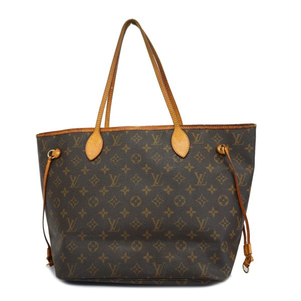 1240001037208 1 Louis Vuitton Tote Bag Monogram Neverfull MM Brown