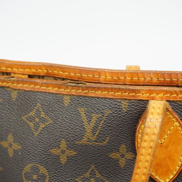 1240001037208 12 Louis Vuitton Tote Bag Monogram Neverfull MM Brown