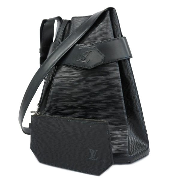 1240001037213 1 Louis Vuitton Shoulder Bag Epi Sac De Paul GM Noir