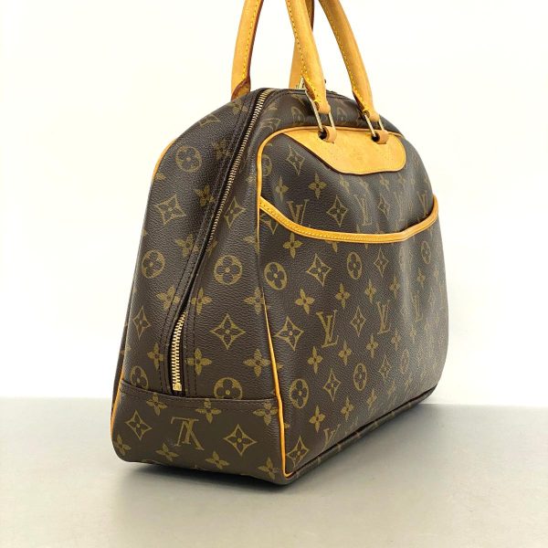 1240001037273 2 Louis Vuitton Handbag Monogram Deauville Brown