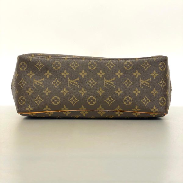 1240001037273 3 Louis Vuitton Handbag Monogram Deauville Brown