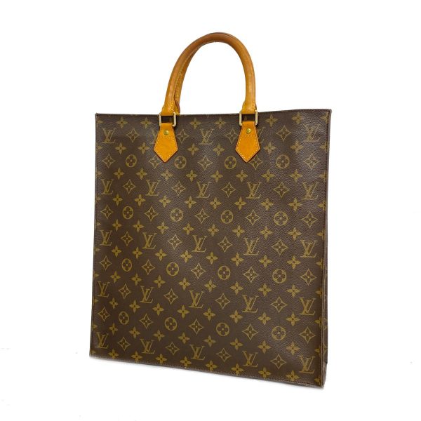 1240001037284 1 Louis Vuitton Handbag Monogram Sac Pla Brown