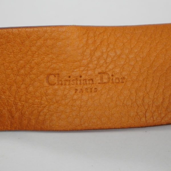 1240001037286 10 Christian Dior Saddle Leather Waist Bag Brown