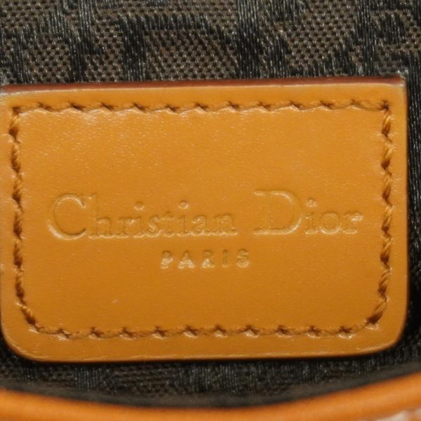 1240001037286 5 Christian Dior Saddle Leather Waist Bag Brown