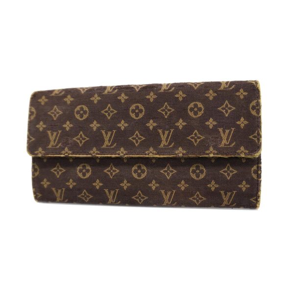 1240001037309 1 Louis Vuitton Long Wallet Portefeuille Sara Ebene