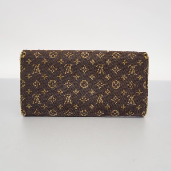 1240001037309 12 Louis Vuitton Long Wallet Portefeuille Sara Ebene