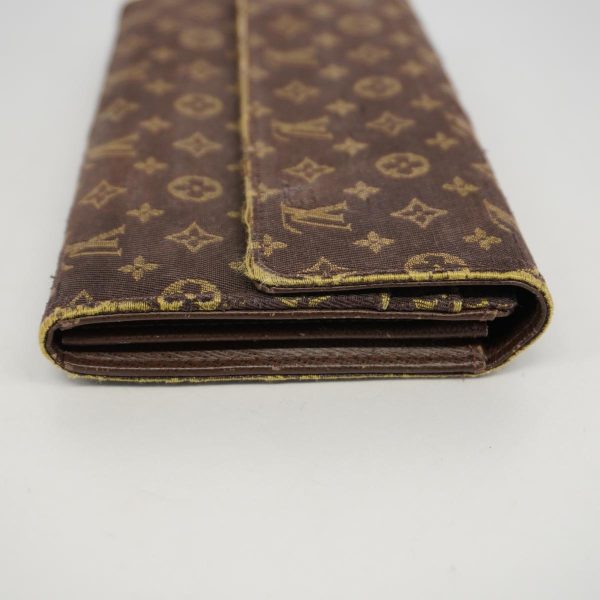 1240001037309 5 Louis Vuitton Long Wallet Portefeuille Sara Ebene