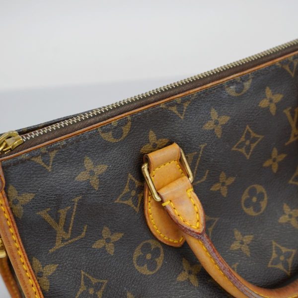 1240001037314 12 Louis Vuitton Handbag Monogram Popincourt Brown