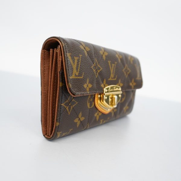 1240001037324 2 1 Louis Vuitton Long Wallet Portefeuille Sarah Brown