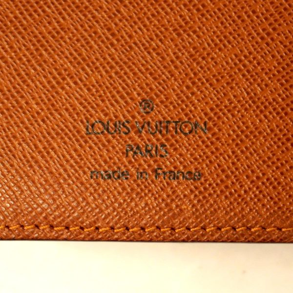 1240001037342 5 Louis Vuitton Wallet Porte Papier Zip Brown