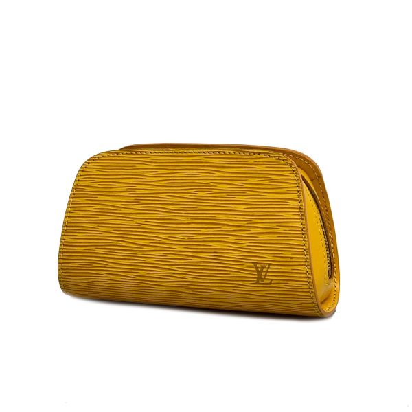 1240001037365 1 Louis Vuitton Pouch Epi Dauphine PM Jaune