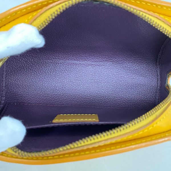 1240001037365 4 Louis Vuitton Pouch Epi Dauphine PM Jaune