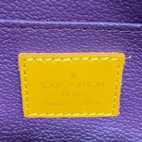 1240001037365 5 Louis Vuitton Pouch Epi Dauphine PM Jaune