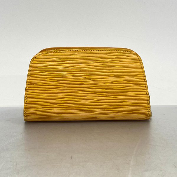 1240001037365 9 Louis Vuitton Pouch Epi Dauphine PM Jaune