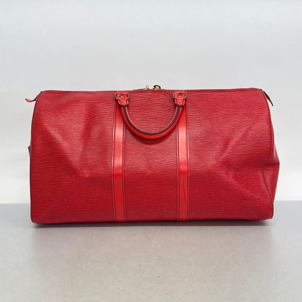 1240001037376 15 Louis Vuitton Boston Bag Keepall 50 Castilian Red