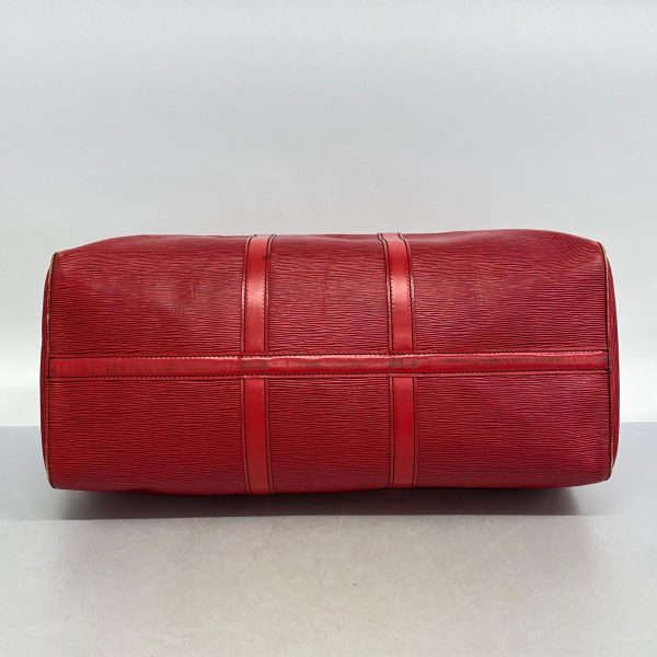 1240001037376 3 Louis Vuitton Boston Bag Keepall 50 Castilian Red