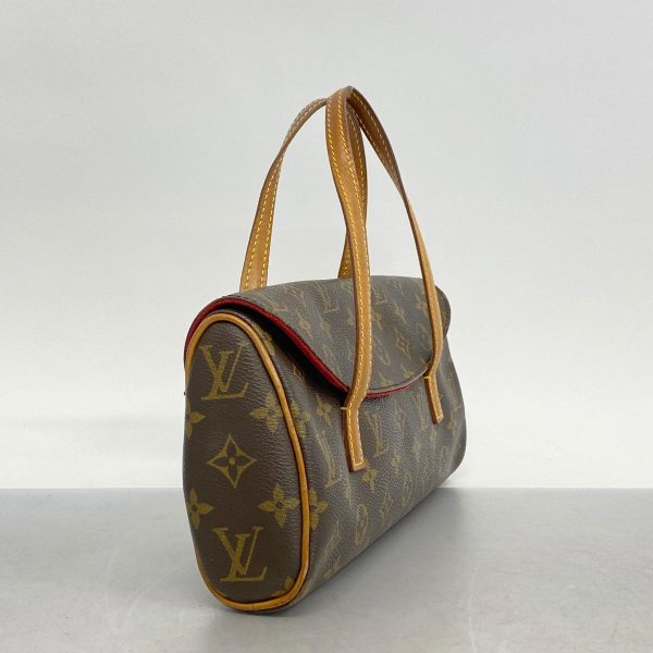 1240001037380 2 Louis Vuitton Handbag Monogram Sonatine Brown