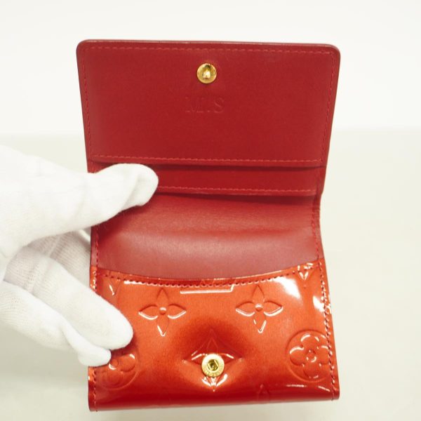 1240001037392 3 Louis Vuitton Coin Case Vernis Pomme Damour