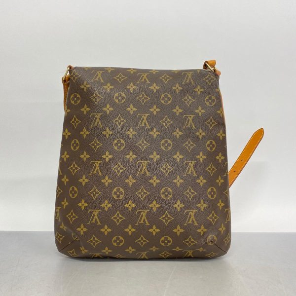 1240001037399 10 Louis Vuitton Shoulder Bag Monogram Musette Brown