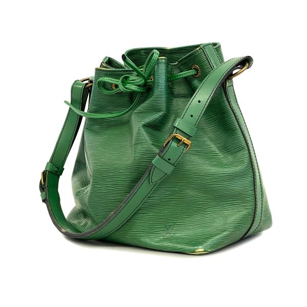 1240001037415 1 Louis Vuitton Shoulder Epi Petit Noe Borneo Green