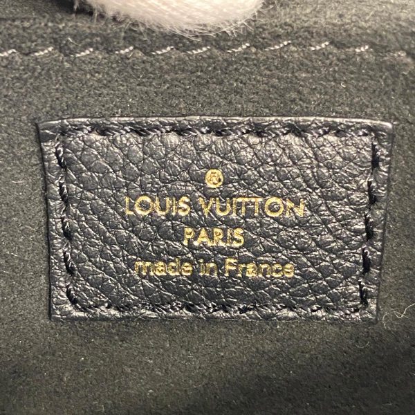 1240001037417 5 Louis Vuitton 2way Bag Petit Sac Plat Noir Beige