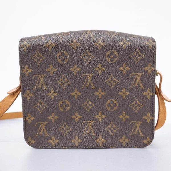 1240001037424 14 Louis Vuitton Shoulder Bag Cartesier 22 Brown