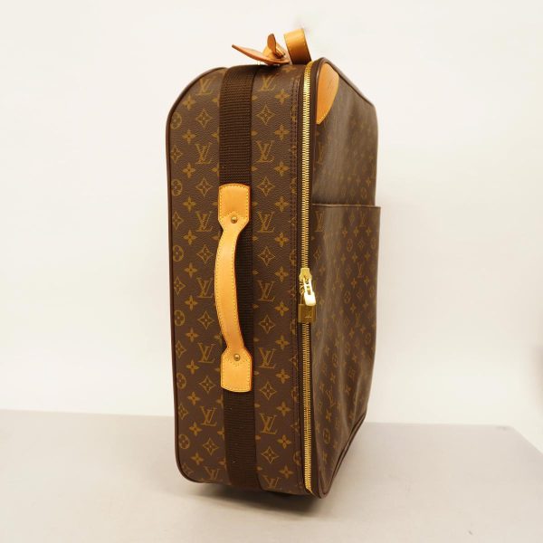 1240001037427 2 Louis Vuitton Carry Bag Monogram Pegas 55 Brown