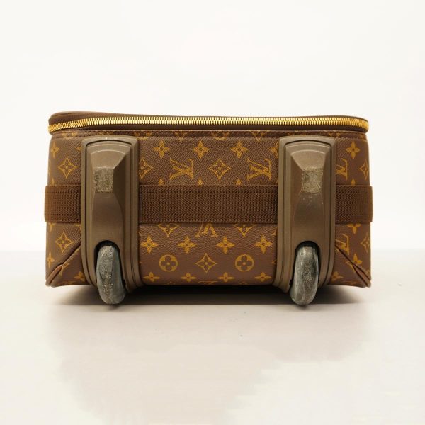 1240001037427 3 Louis Vuitton Carry Bag Monogram Pegas 55 Brown